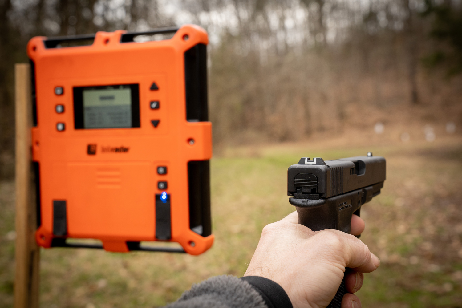 Testing the muzzle velocity of a 10mm round using a choreograph