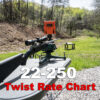 22-250 Twist Rate Chart