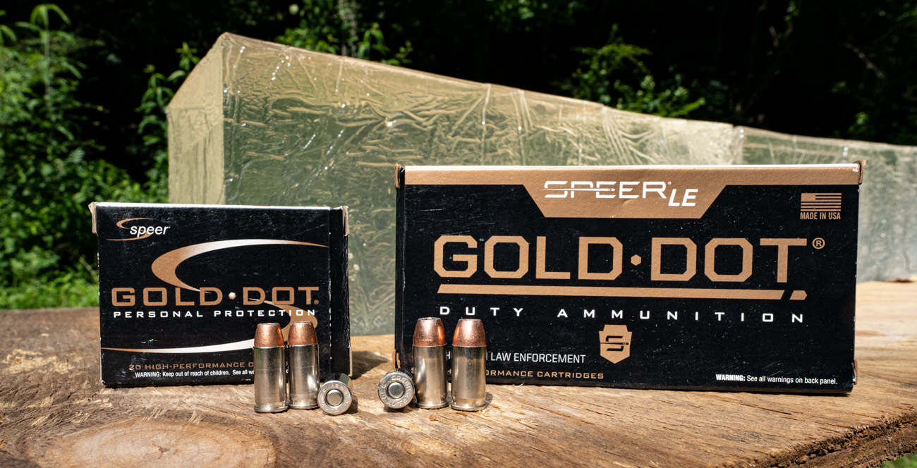 Speer Gold Dot 32 ACP ammo compared to 380 ACP ammo