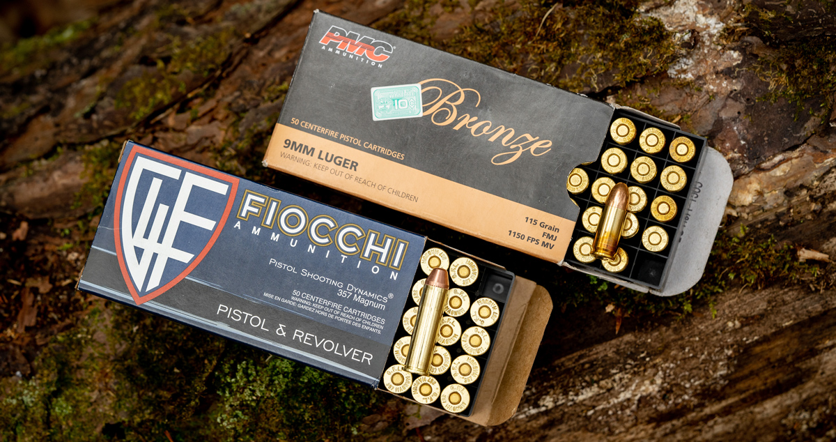 357 magnum ammo vs 9mm ammo