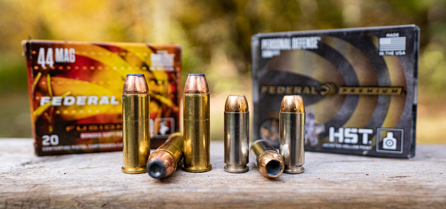 44 magnum ammo side by side with 10mm ammo