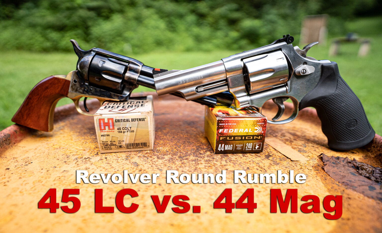 45 Long Colt vs 44 Magnum - What's the Better Round for You?