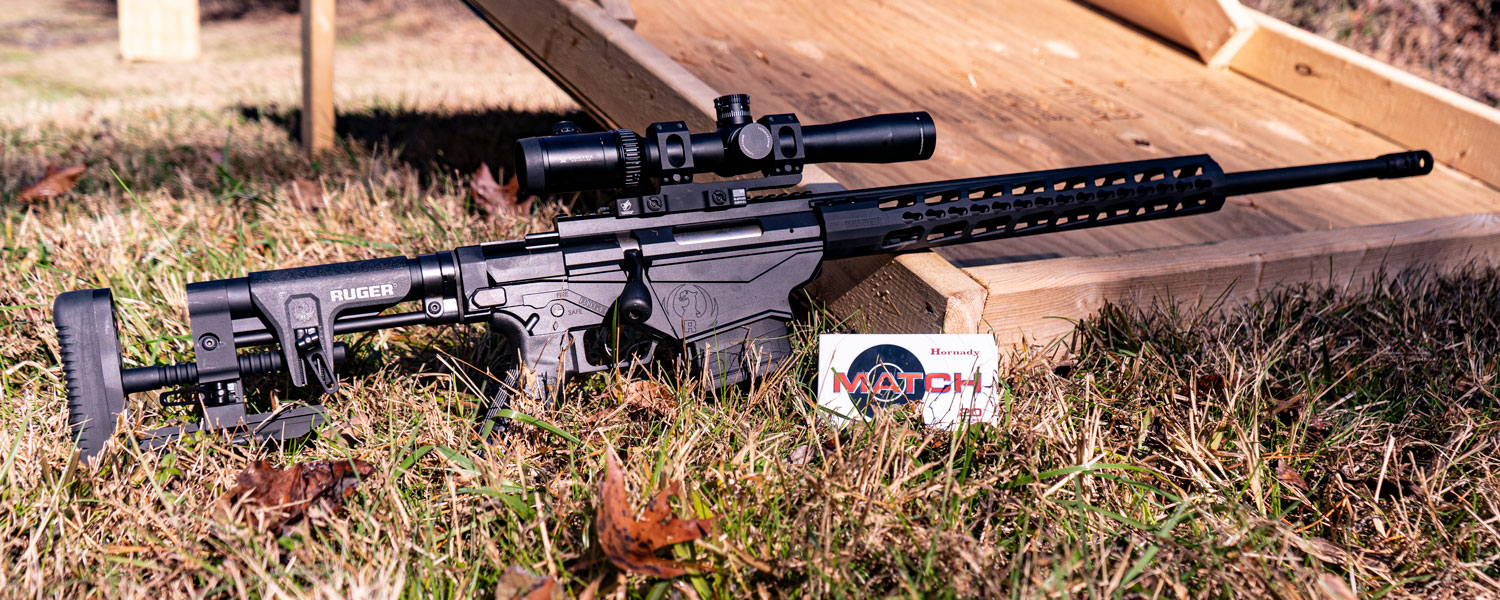 6.5 Creedmoor rifle made by Ruger