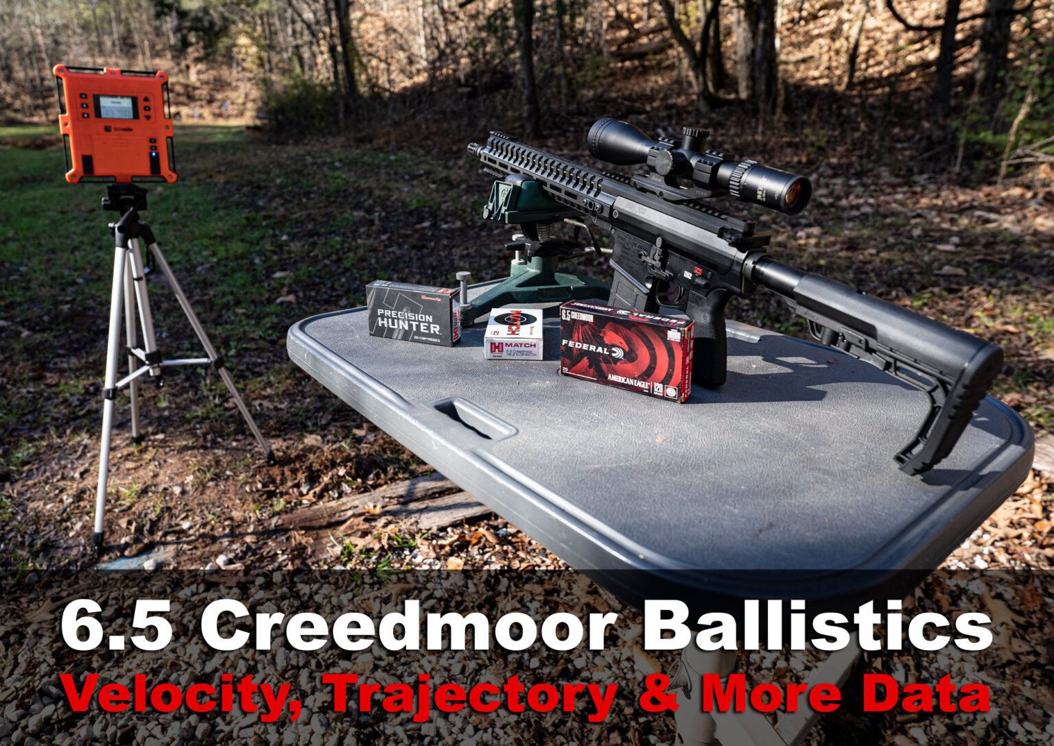 6.5 Creedmoor Ballistics Velocity, Drop & More Data