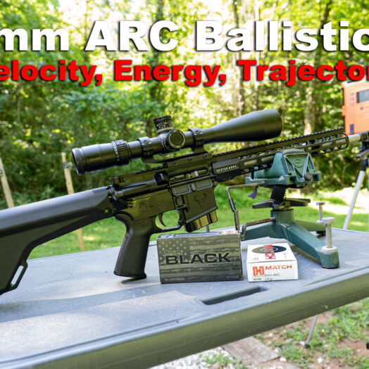 Ballistic Chart & Data Velocity, Energy and Drop Data