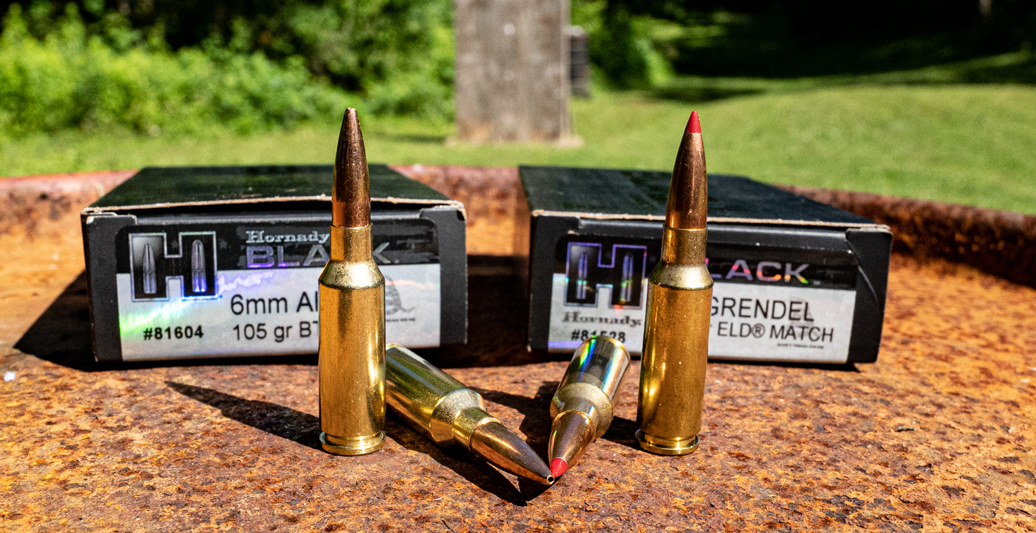 Both ammo cartridges side by side