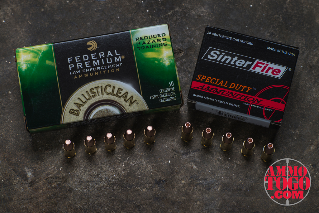 100% LEAD-FREE FRANGIBLE TRAINING AMMUNITION