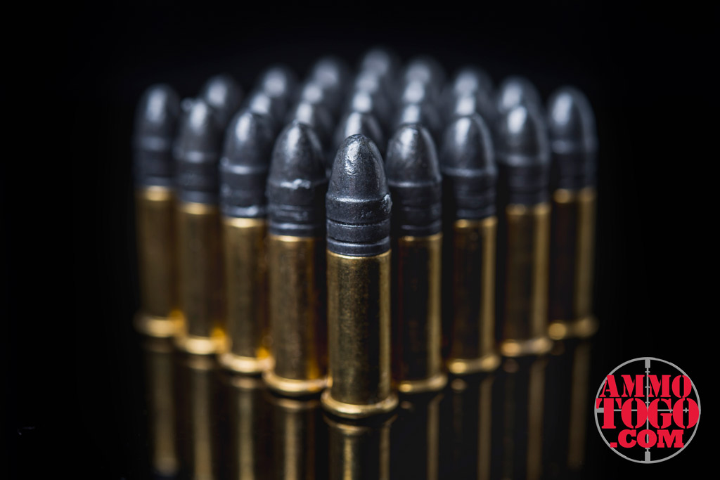 .22 caliber lead round nose bullets