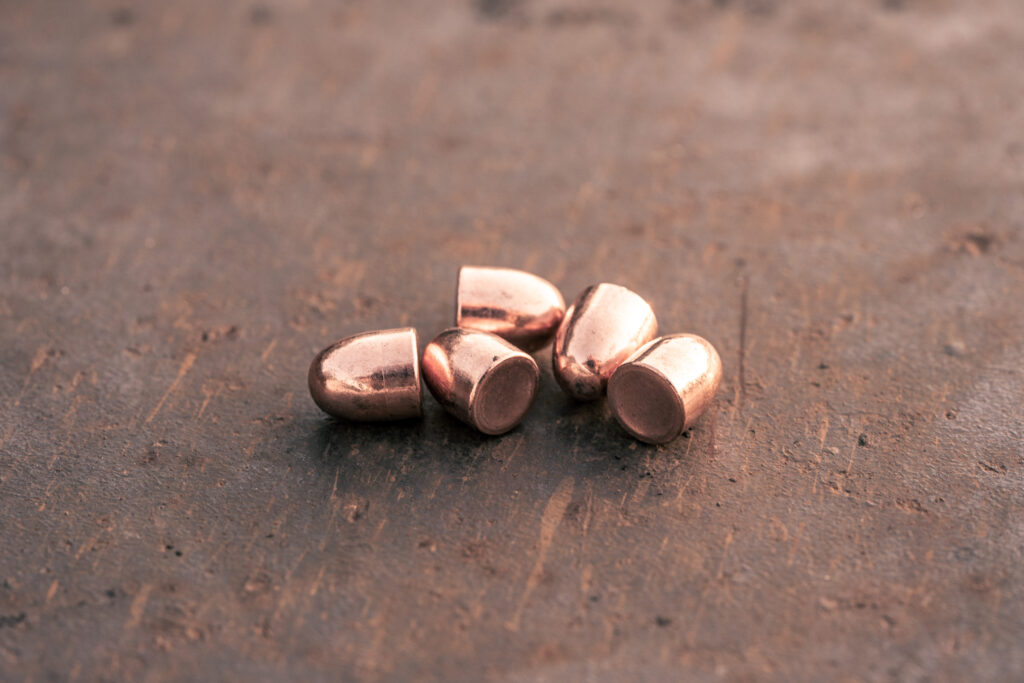 Pulled total metal jacket bullets