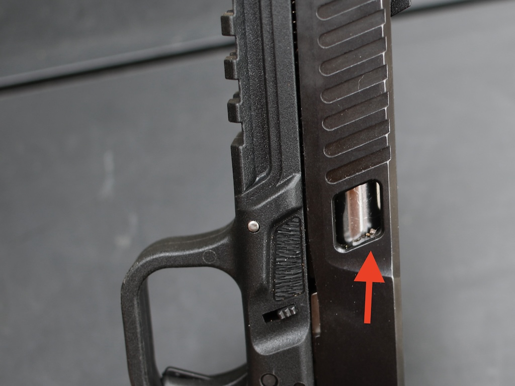 BC Grizzly slide opening