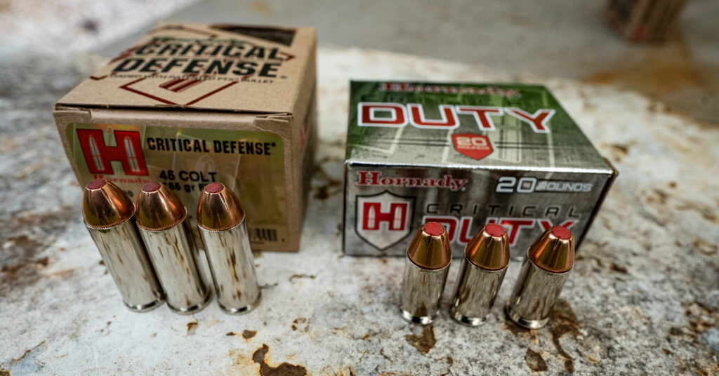 Hornady Critical Defense vs. Critical Duty Ammo