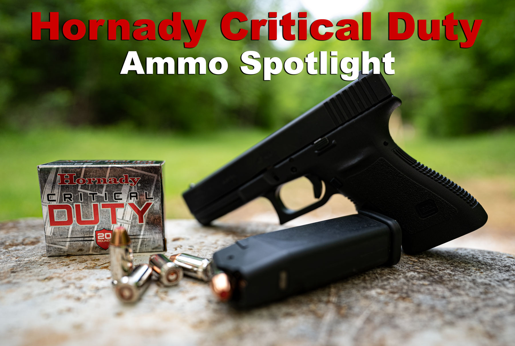 Hornady Critical Duty ammo