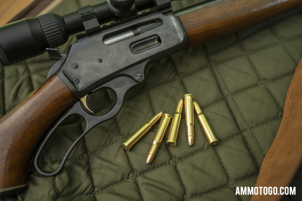 Marlin model 336 rifle with 30-30 winchester ammo