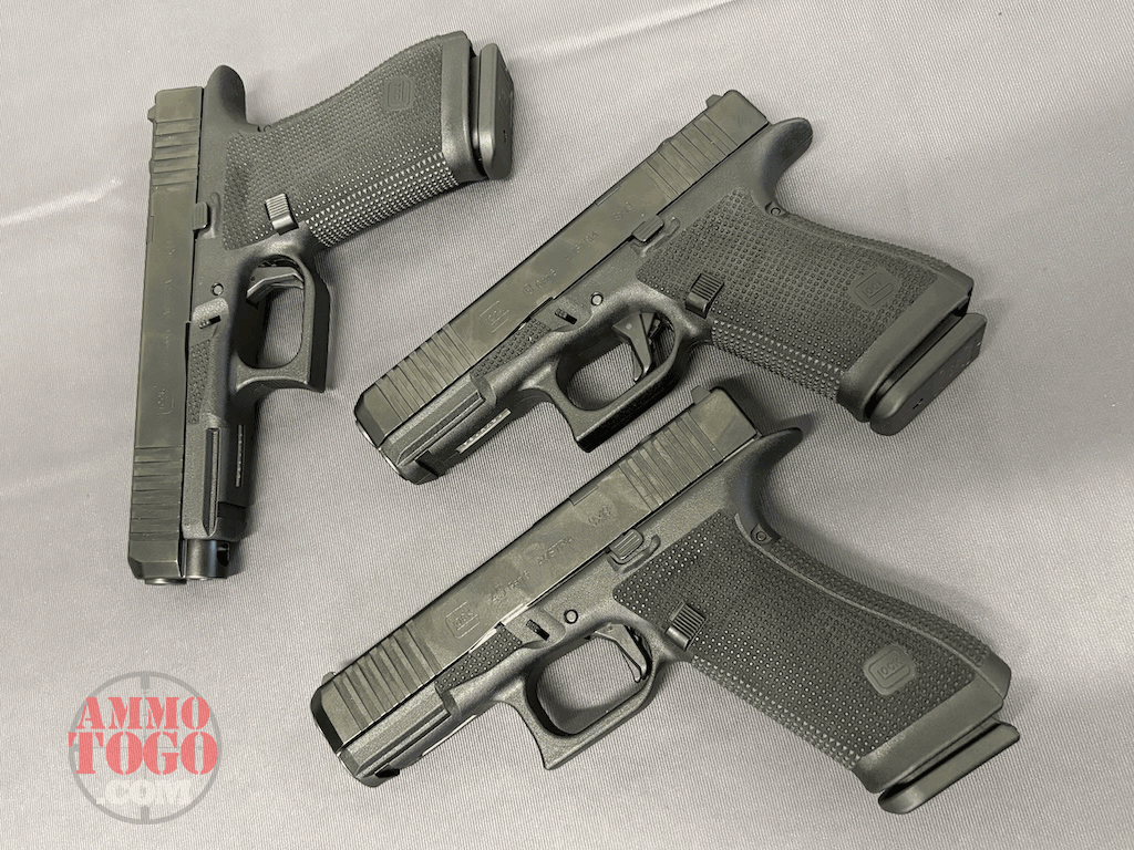 The Glock 19, 17 and G45 Gen 6 designs