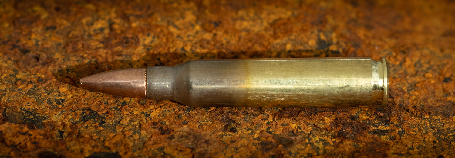 Single cartridge of M193 ammo