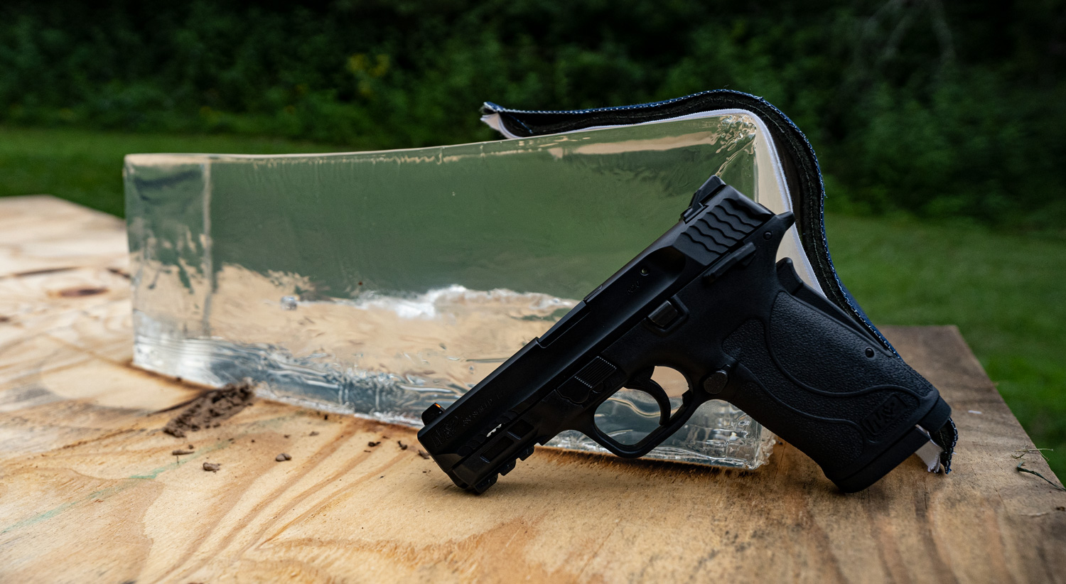 a good first handgun with ballistic gelatin