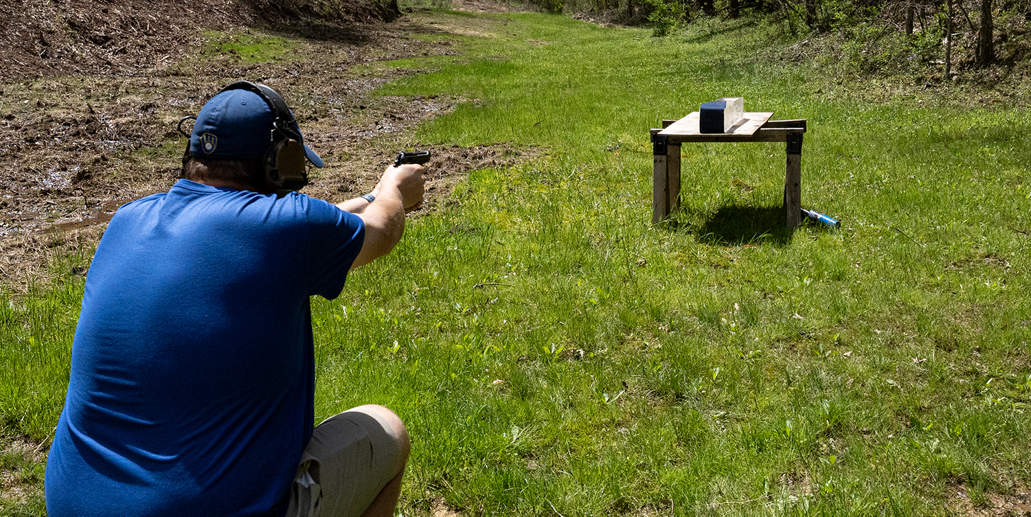 Firing 32 ACP into ballistic gel