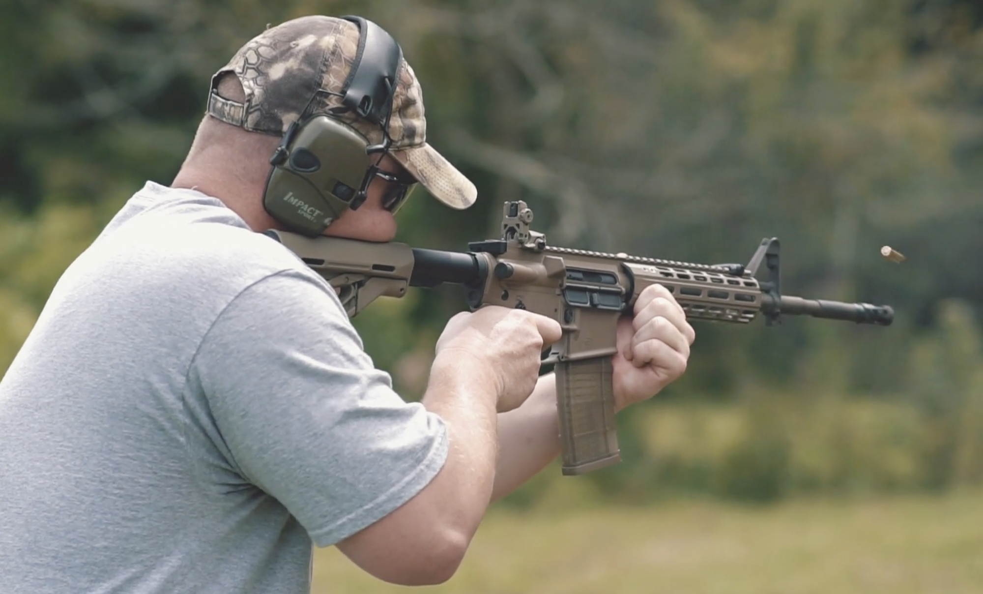 Shooting m855 with an ar-15 at the range