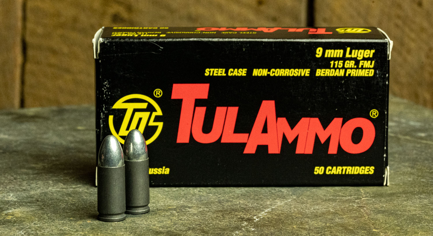 Tula ammo loaded with bullets made from zinc