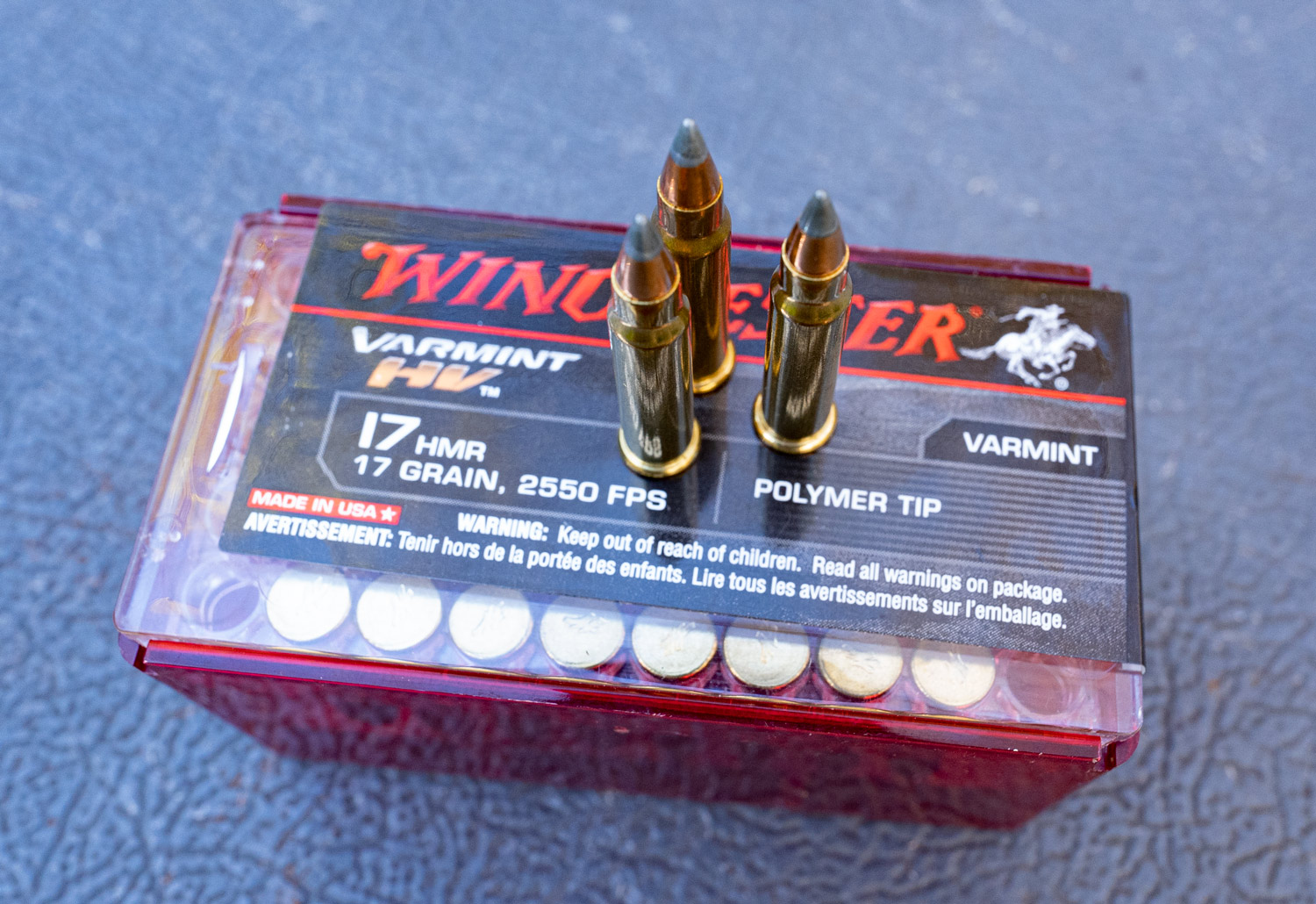 Winchester 17 HMR ammo for coyote hunting
