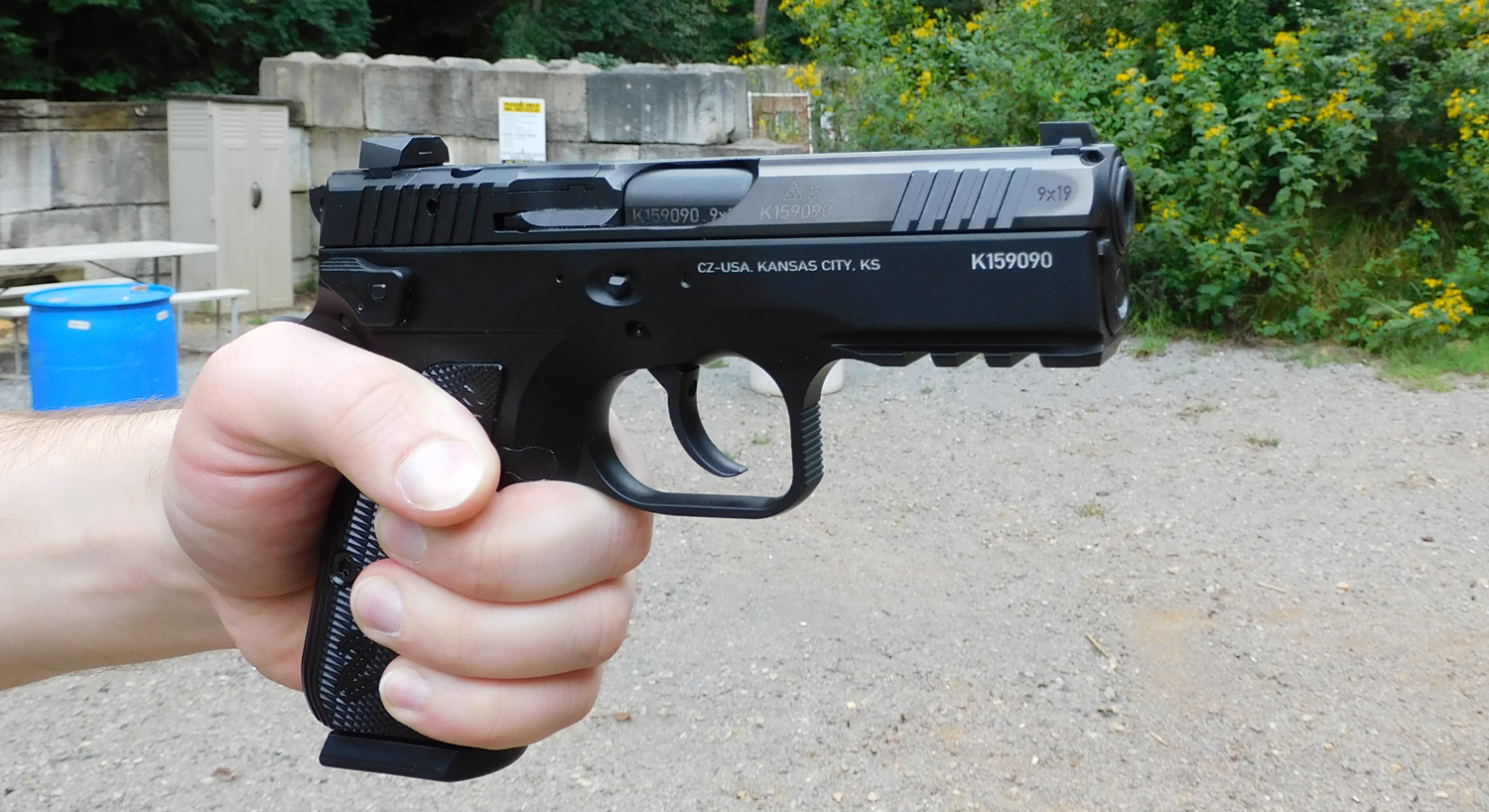CZ Shadow 2 Carry right side close up image