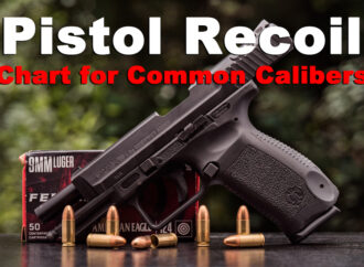 Pistol Recoil Chart