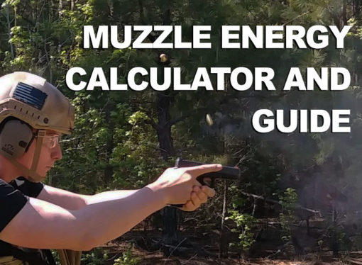 muzzle energy calculator formula
