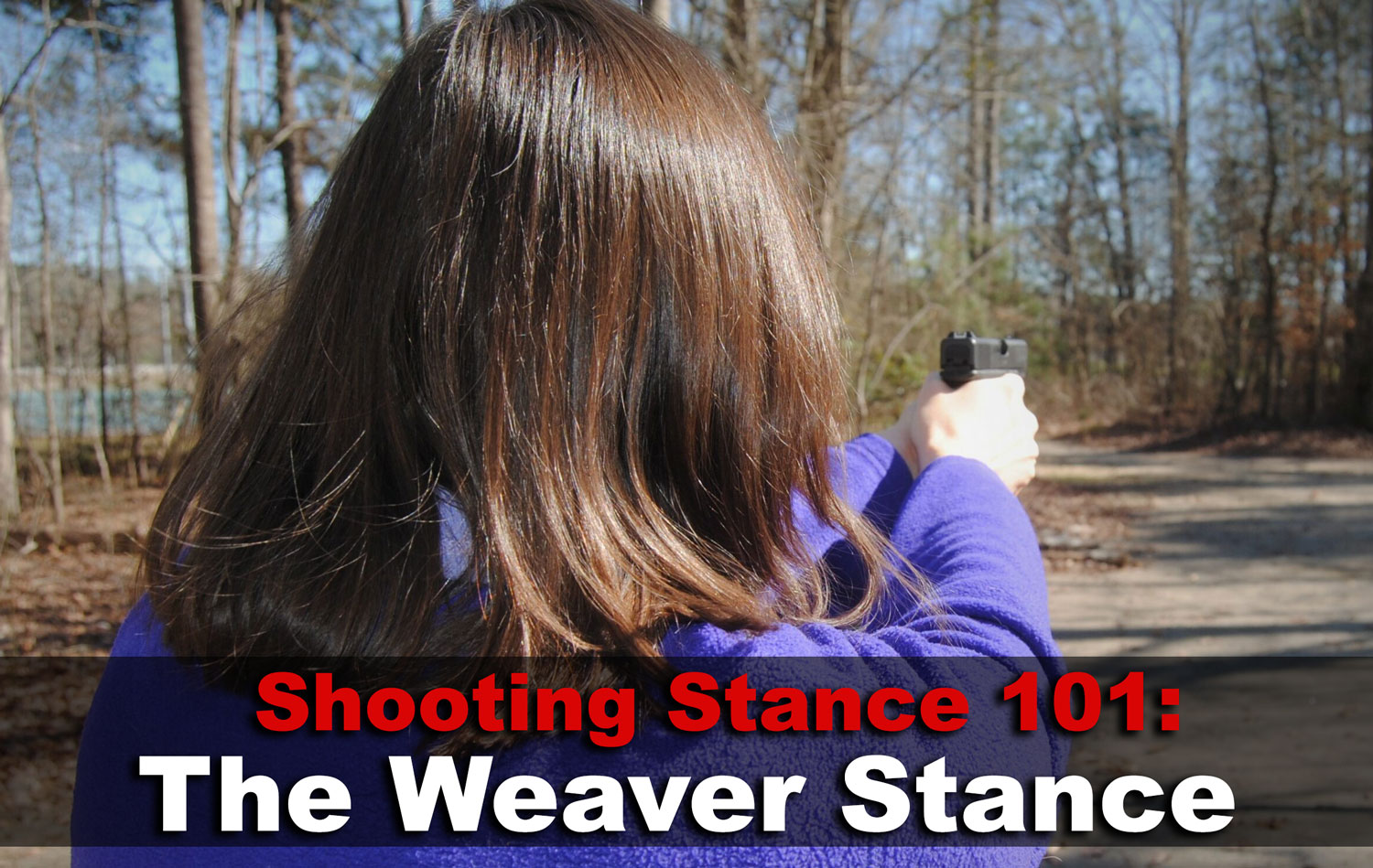 weaver stance demonstrated