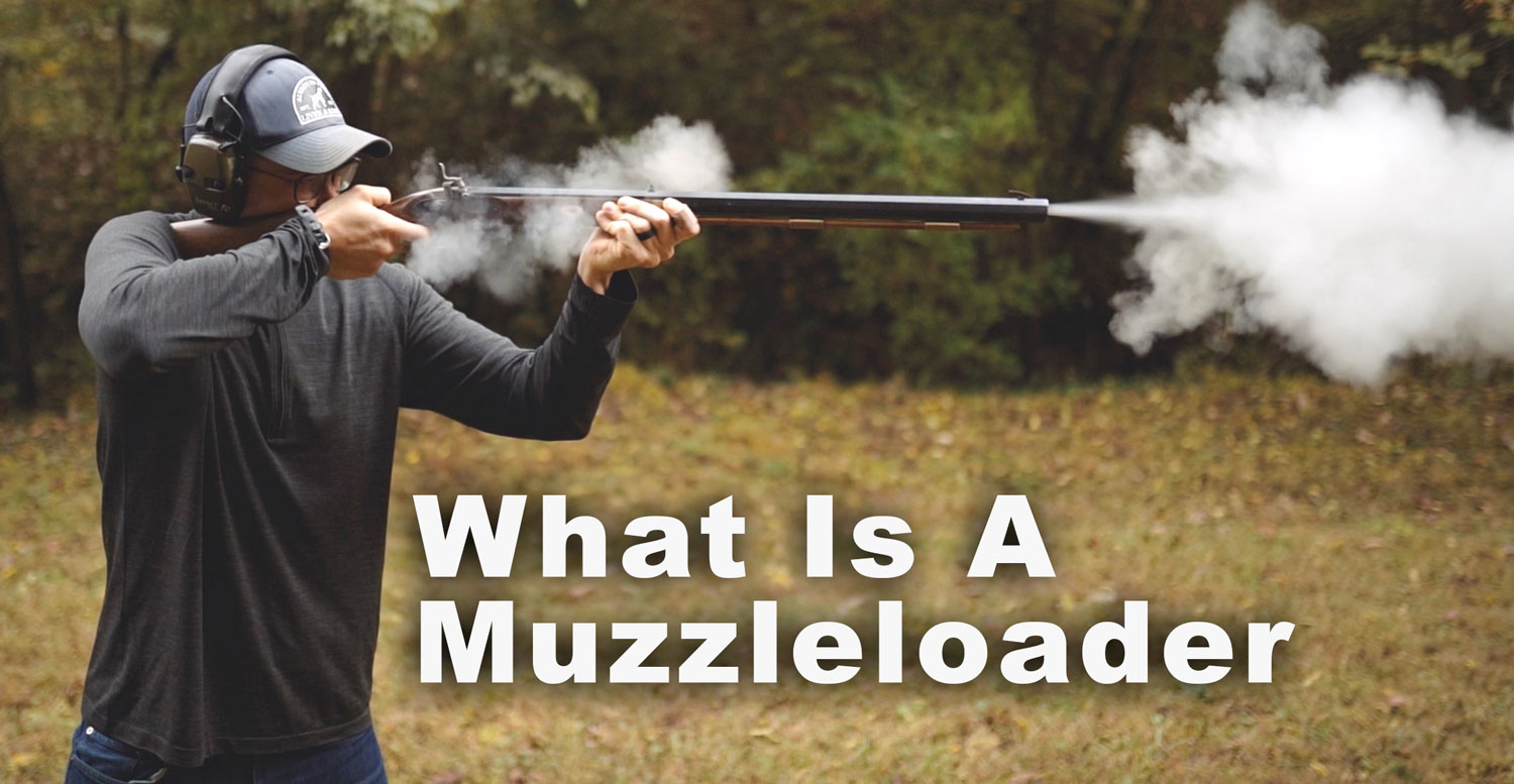 What is a muzzleloader?